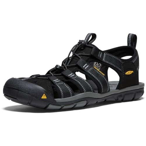 Keen صندل كين للرجال كلير ووتر CNX-M، أسود/غارغويل، 9 M US - Image 1