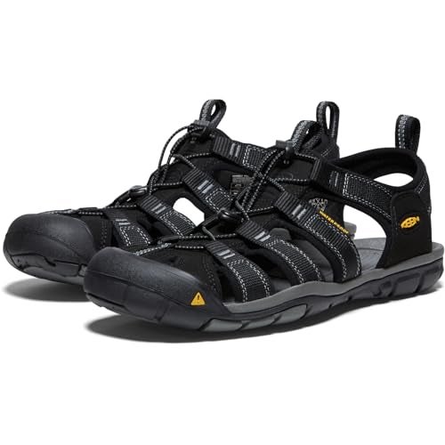 Keen صندل كين للرجال كلير ووتر CNX-M، أسود/غارغويل، 9 M US - Image 4