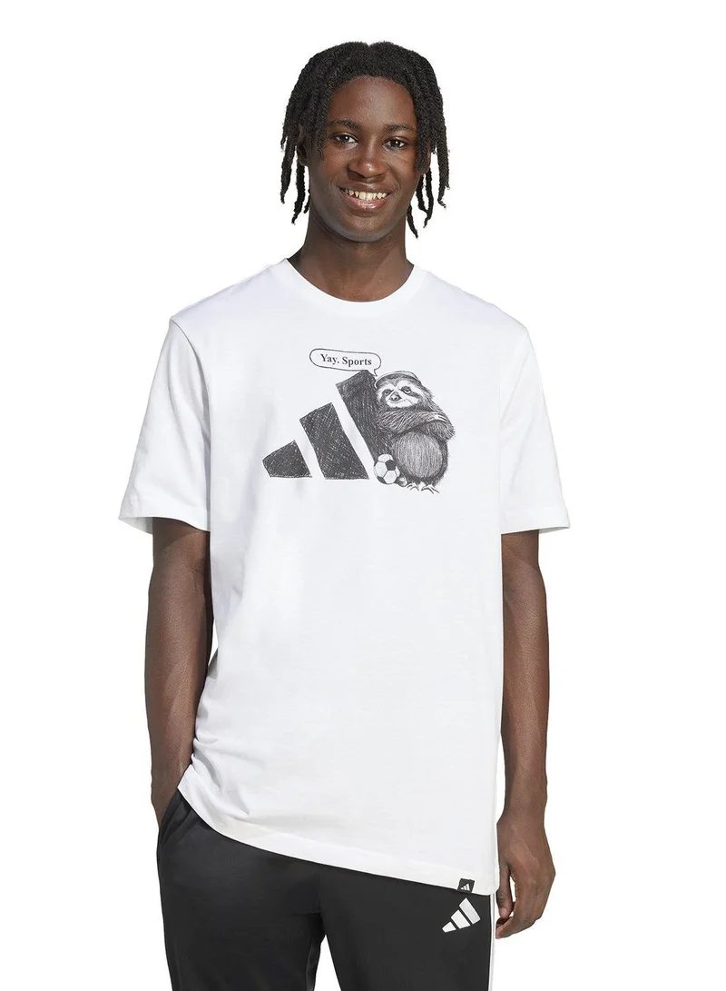 Adidas Yay Sports Graphic T-Shirt