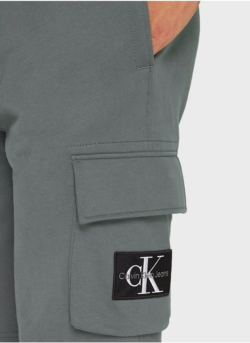Calvin Klein Jeans Logo Badge Shorts