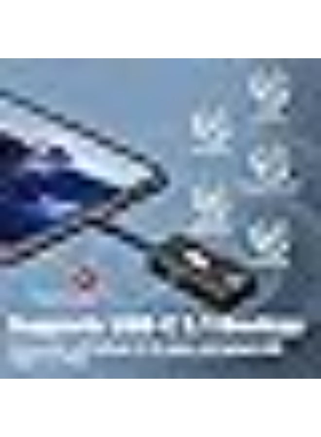 SHERRIVA Wireless USB Type-C Transmitter and HDMI Receiver 1080P@60Hz, 2.4G/5G Wireless HDMI Adapter Kit, 100FT Range, Compatible for Laptop, PC, Monitor, Projector, HDTV, Plug&Play, No App/WiFi - Image 5