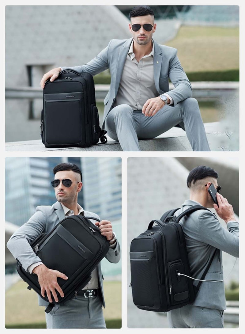 ARCTIC HUNTER Business Travel Laptop Bag, Durable Backpack with Laptop Compartment, College School Computer Bag for Men  - Image 2