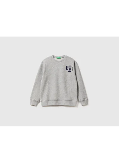 يونايتد كولورز أوف بينتيون Sweatshirt With Logo Print