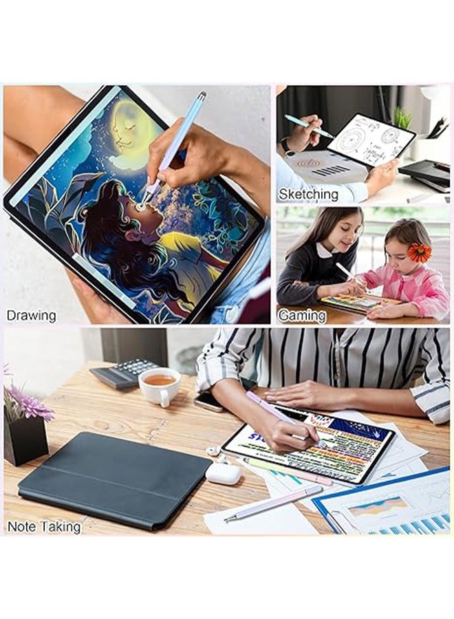 3Pcs 2 in 1 Stylus Pens for Touch Screens High Sensitivity Precision Capacitive Stylus Pencil Double Headed Stylus for Apple iPad iPhone Tablets Samsung Galaxy All Universal Touchscreen Devices - Image 4