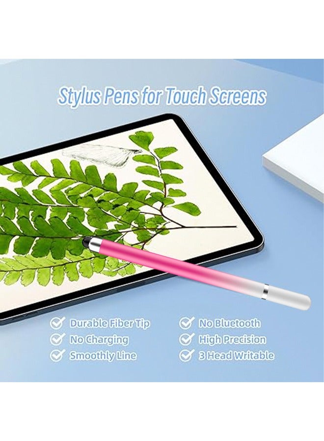 3Pcs 2 in 1 Stylus Pens for Touch Screens High Sensitivity Precision Capacitive Stylus Pencil Double Headed Stylus for Apple iPad iPhone Tablets Samsung Galaxy All Universal Touchscreen Devices - Image 5