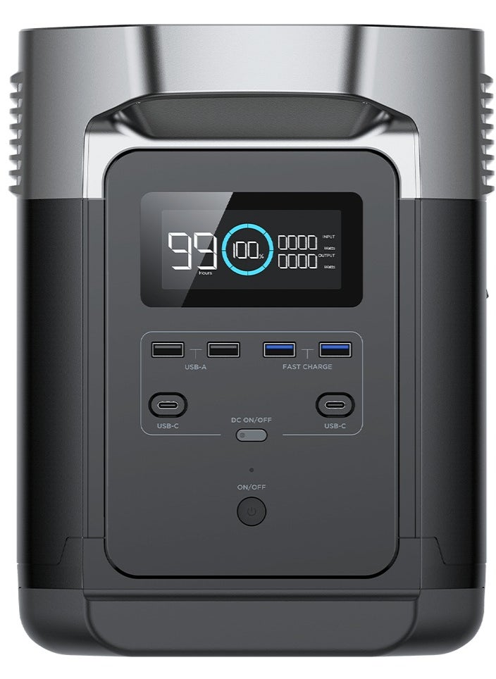 ECOFLOW - ECOFLOW Portable Power Station DELTA 2, 1024Wh LiFePO4 (LFP) Battery, Fast Charging, Solar Generator(Solar Panel Optional) for Home Backup Power - Image 1