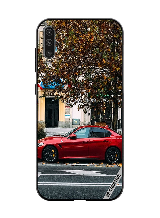 VR CREATIVE Protective Case Cover For Samsung Galaxy A70/A70s Alfa Romeo Guilia Design Multicolour - Image 1