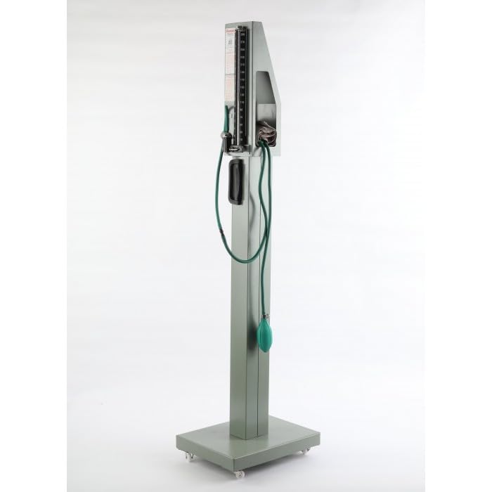 Anmol Diamond BPMR150 Mercurial Blood Pressure Monitor, Stand Model, Adjustable Height - Image 1