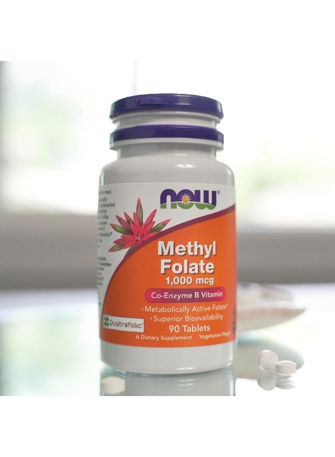 ناو فودز ميثيل حمض الفوليك 1000 ميكروغرام 90 حبة - Image 5