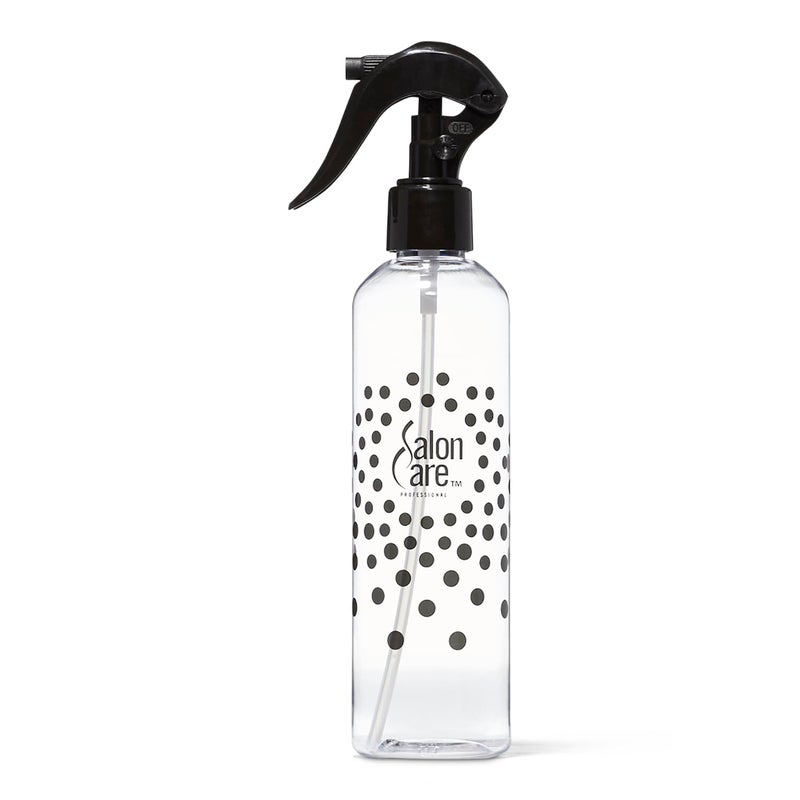 Salon Care Black & Clear Trigger Spray Bottle - Image 1