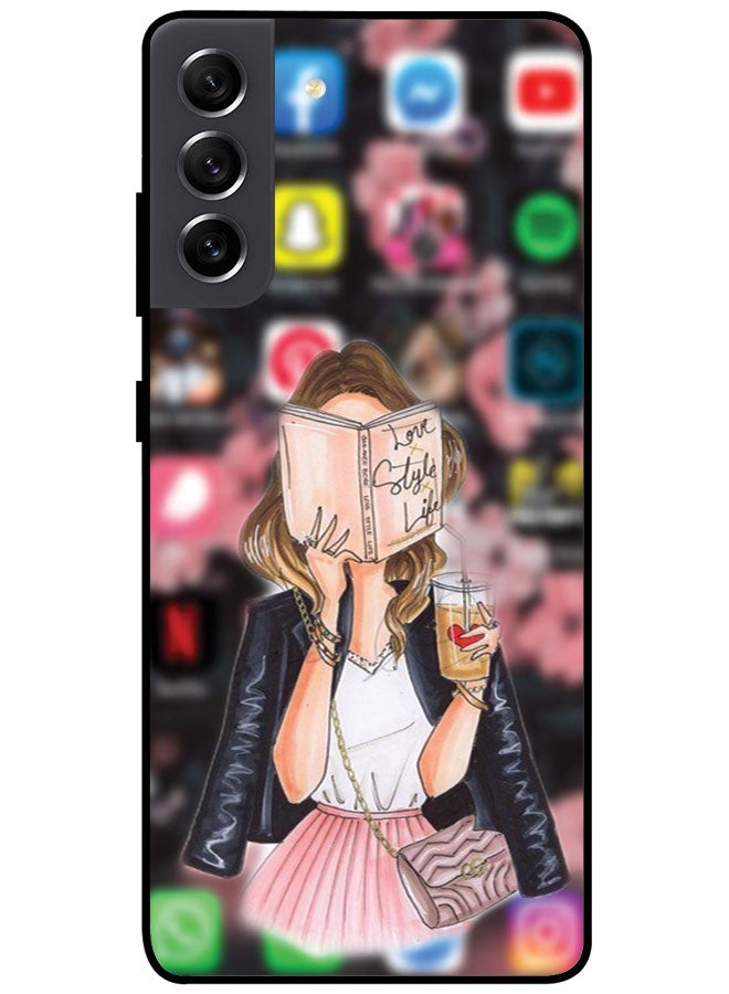 EYE CATCH Protective Case Cover For Samsung Galaxy S20 FE Smart Series Printed Protective Case Cover for Samsung S20 FE Love Style Life - Image 1