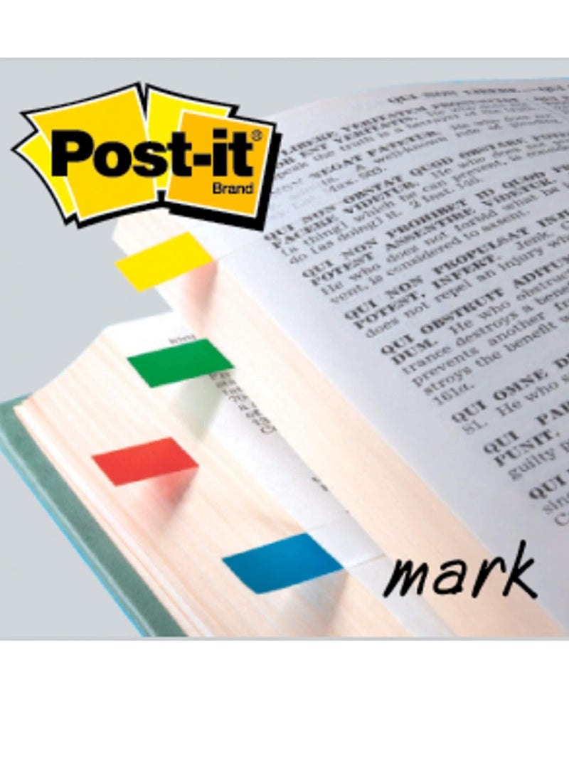 Post It 1 Pack Assorted Colors Flags 1/2" Dispenser 11.9 Mm X 43.2 Mm - Image 2