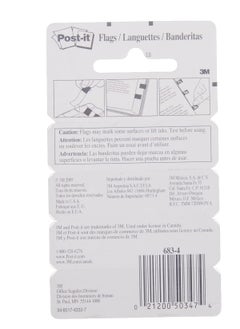 Post It 1 Pack Assorted Colors Flags 1/2" Dispenser 11.9 Mm X 43.2 Mm  - Image 4