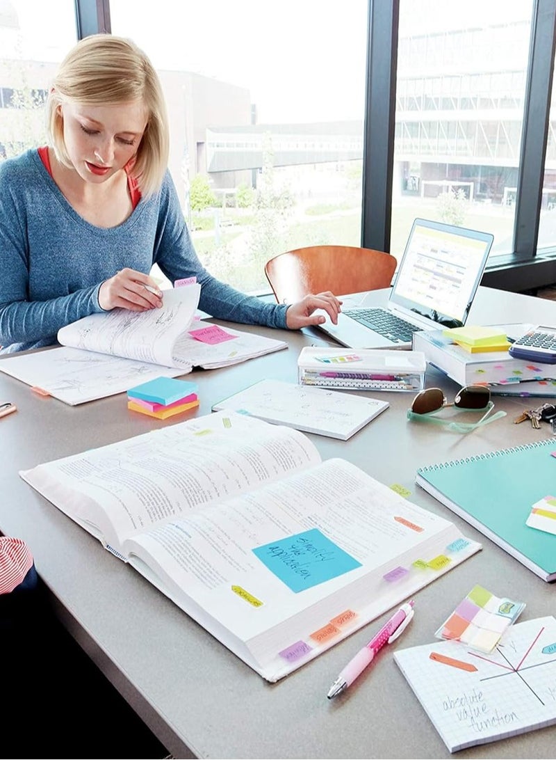 Post It 1 Pack Assorted Colors Flags 1/2" Dispenser 11.9 Mm X 43.2 Mm - Image 5