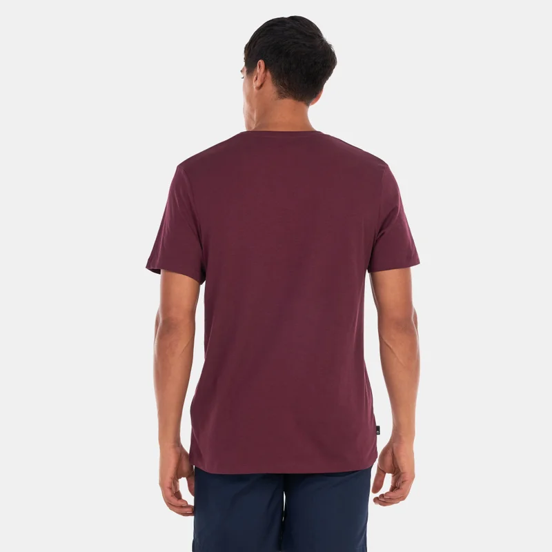 Timberland Men's Small Logo Print Logo T-Shirt
