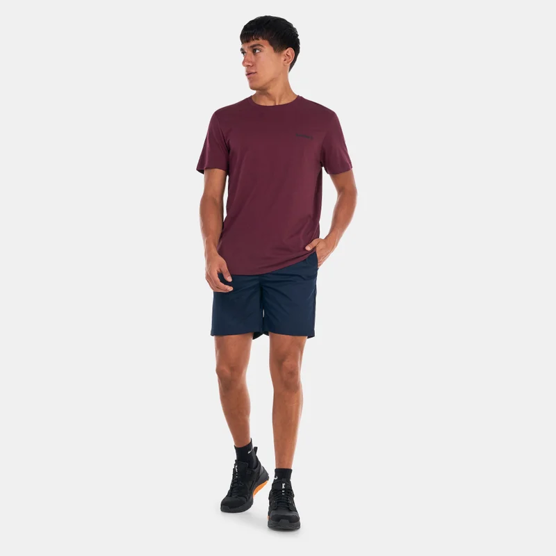 Timberland Men's Small Logo Print Logo T-Shirt