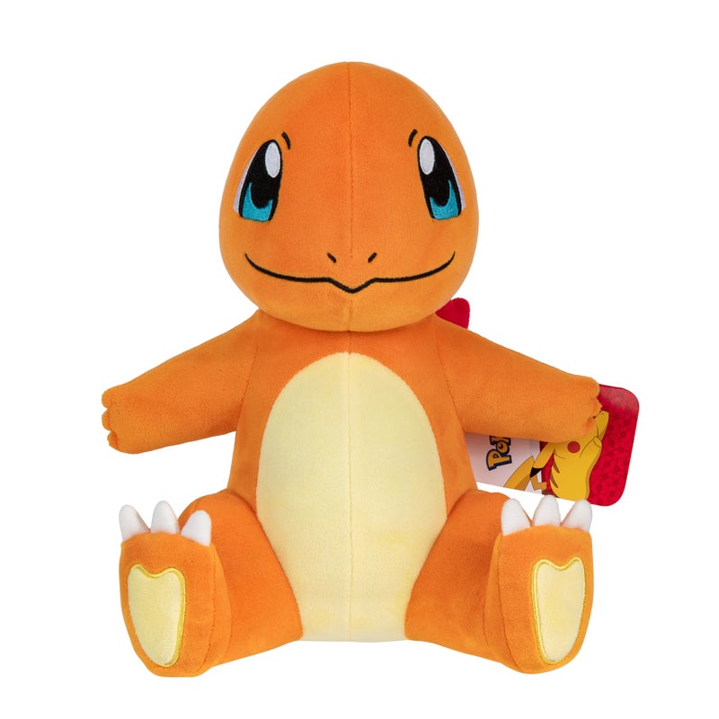 Jazwares Pokemon Charmander Plush - 12-Inch Soft Plush with Authentic Details - Image 2