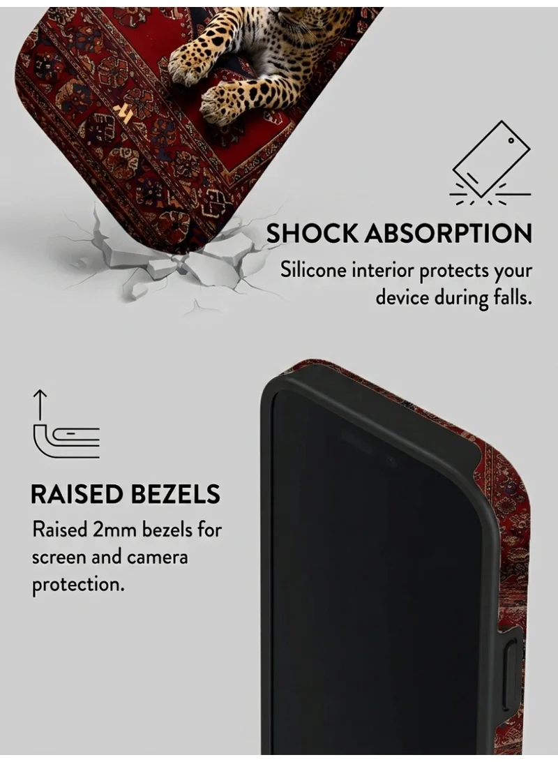 Mobcos Mobcos iPhone 17 Pro Max Persian Rug Mobcos iPhone 17 Pro Max Persian Rug Premium Case Compatible with Hybrid Dual-Layer Hard Shell + Silicone Protection - Scratch-Resistant Shockproof Mobile Cover  | Best Price UAE