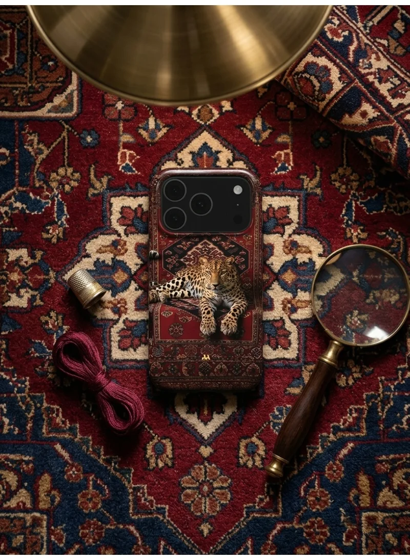 Mobcos Mobcos iPhone 17 Pro Max Persian Rug Mobcos iPhone 17 Pro Max Persian Rug Premium Case Compatible with Hybrid Dual-Layer Hard Shell + Silicone Protection - Scratch-Resistant Shockproof Mobile Cover  | Best Price UAE