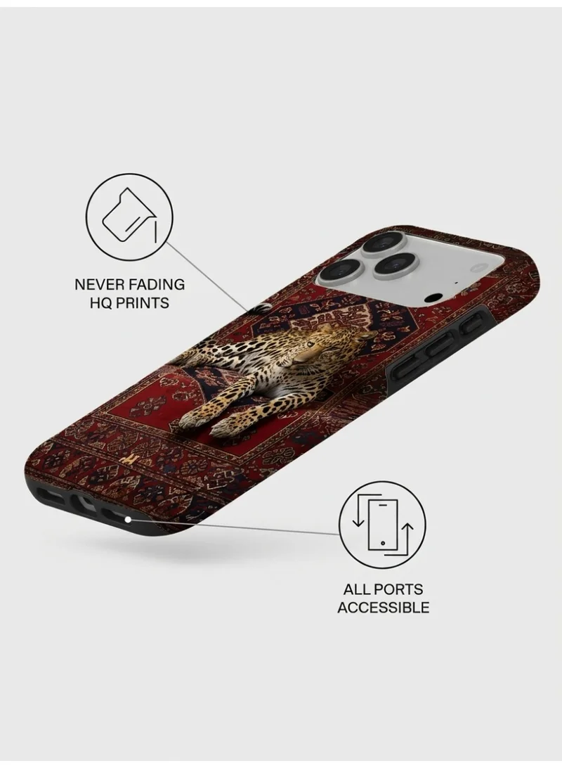 Mobcos Mobcos iPhone 17 Pro Max Persian Rug Mobcos iPhone 17 Pro Max Persian Rug Premium Case Compatible with Hybrid Dual-Layer Hard Shell + Silicone Protection - Scratch-Resistant Shockproof Mobile Cover  | Best Price UAE
