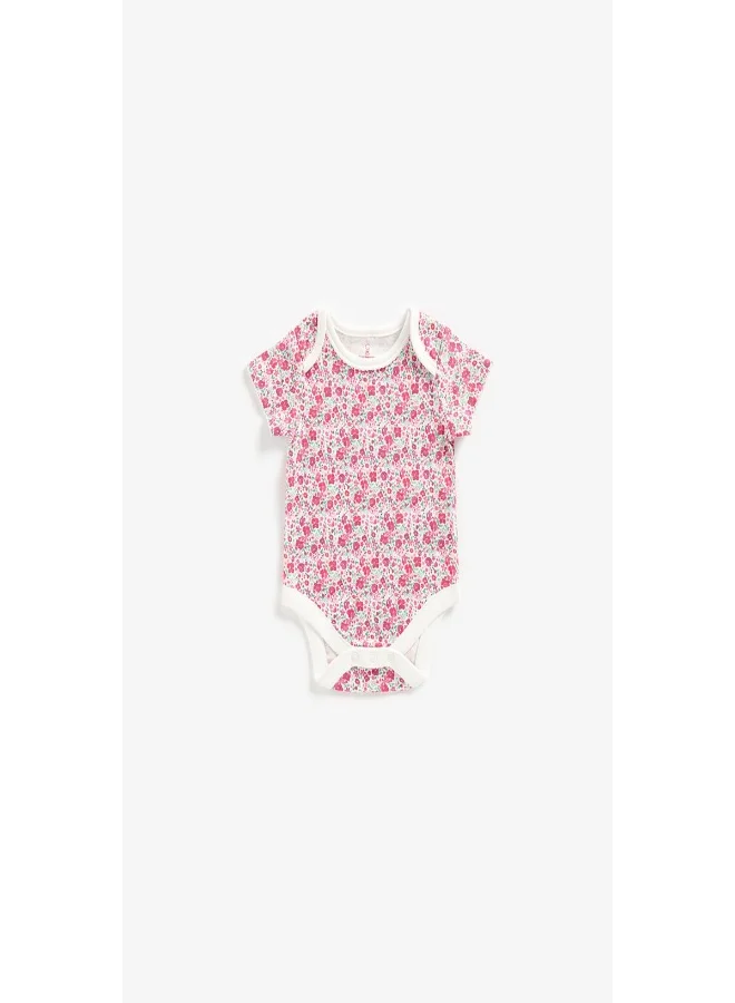 mothercare Strawberry Bodysuits 2 Pack