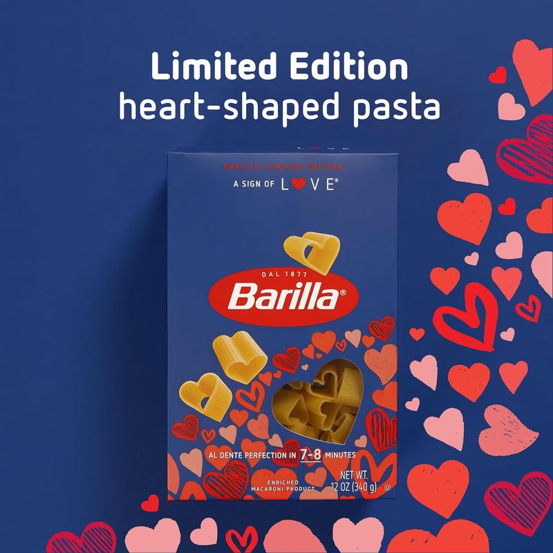 Barilla Limited Edition Heart-Shaped Pasta - A Sign of Love, 12 oz Box - Image 3