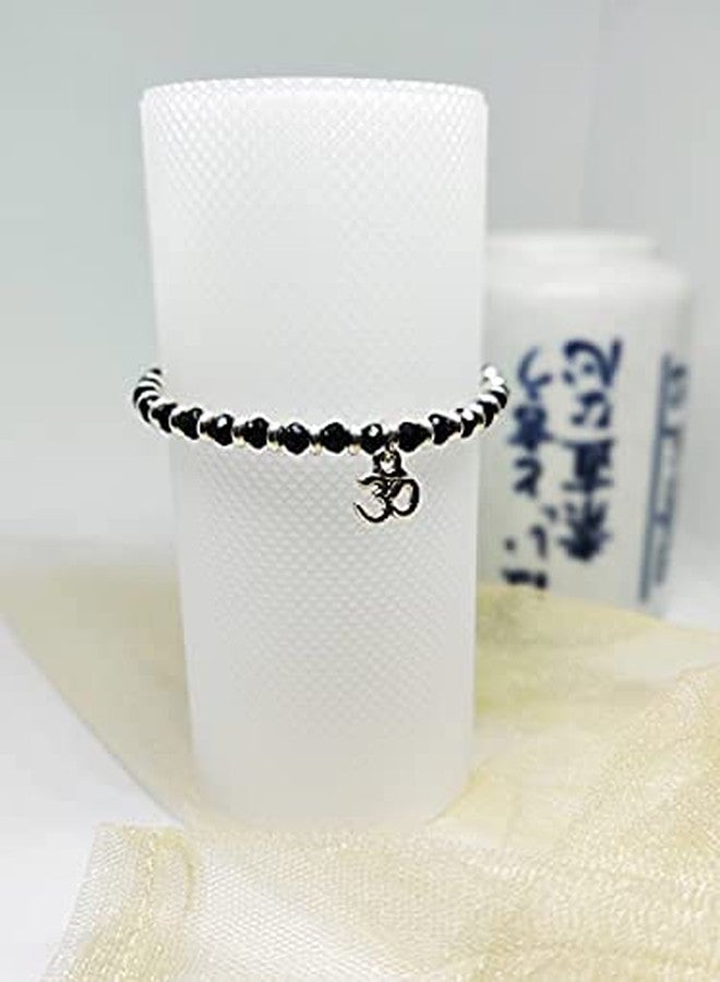El Regalo 1st Rakhi for Baby Brother - Nazaria OM Rakhi with shagun, Black, Wristband Bracelet - Image 4