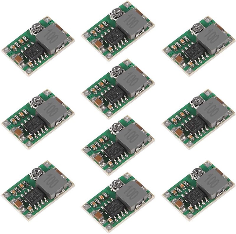 ALMOCN 10PCS Mini360 3A DC Voltage Step Down Power Converter Buck Module MP2307 4.75V-23V to 1V-17V - Image 1