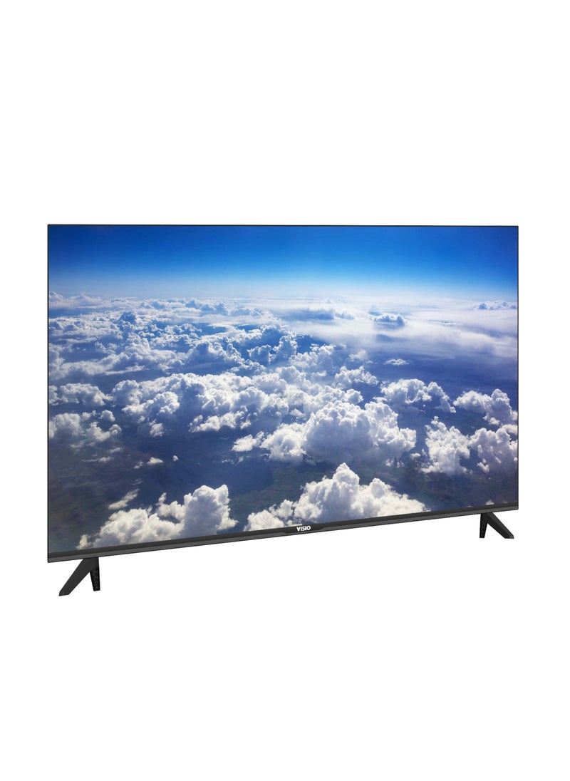 Visio - 55-Inch Frameless 4K Smart Android 13 TV with Built-in Satellite Receiver - Image 1