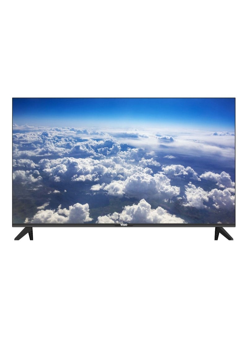 Visio - 55-Inch Frameless 4K Smart Android 13 TV with Built-in Satellite Receiver - Image 1