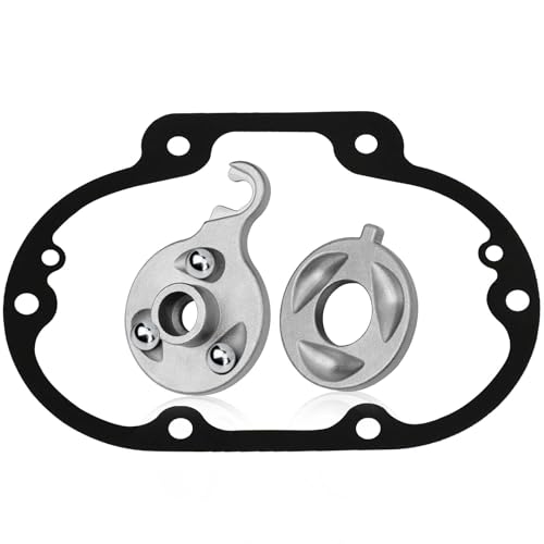 kekykm Motorcycle Easy Lever Pull Power Clutch Kit Compatible with Harley Davidson Big Twin Dyna Softail Touring 1987Up 2018Up M8 Mechanical Clutch Models WClutch Release Cover Gasket - Image 1