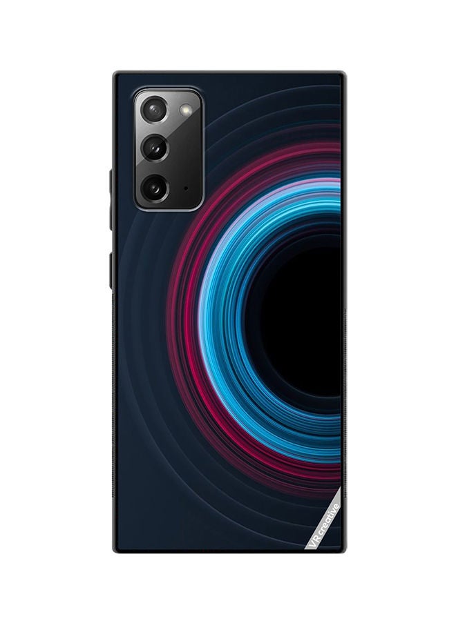 VR CREATIVE Protective Case Cover For Samsung Galaxy Note20 5G Abstract Design Multicolour - Image 1