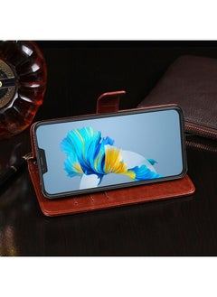 IDEWEI Case For Cubot C20 Crazy Horse Texture Horizontal Flip Leather Case with Holder & Card Slots & Wallet  - Image 5