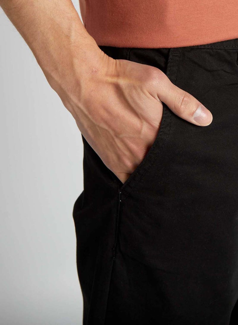 Kiabi slim-fit-chinos-black - Image 4