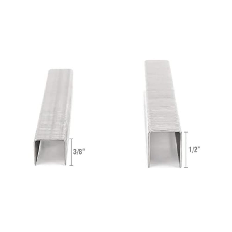 Arrow T50 Stainless Steel Staples Pack Set #508SS1 1/2'' 12mm and #506SS1 3/8'' 10mm - Image 5