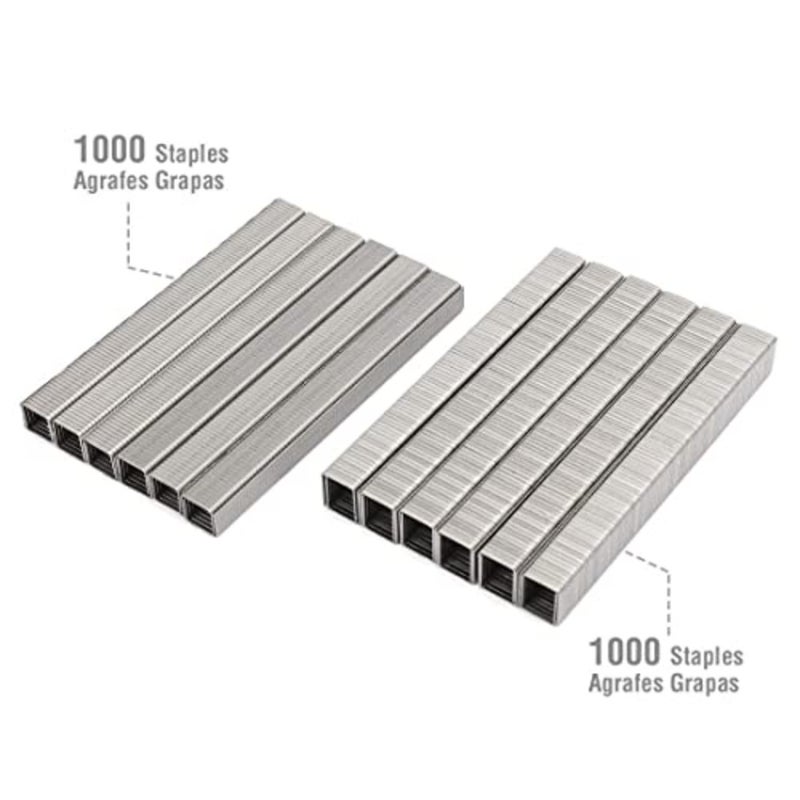 Arrow T50 Stainless Steel Staples Pack Set #508SS1 1/2'' 12mm and #506SS1 3/8'' 10mm - Image 4