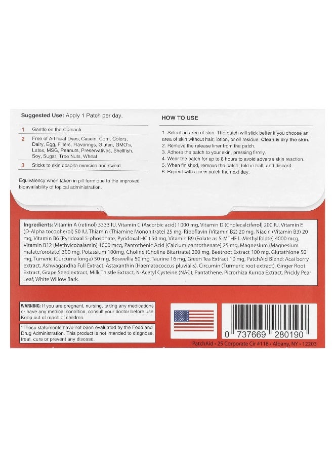 PatchAid PatchAid, Hangover Plus Patch, 30 Patches  - Image 2