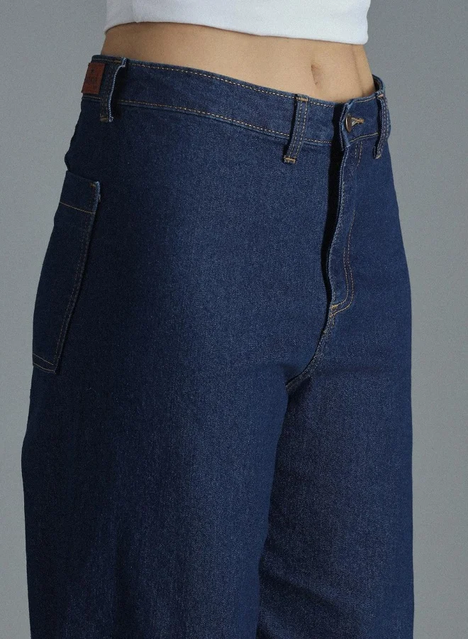 HIGH STAR  Women Indigo Jeans for Women | Best Price UAE