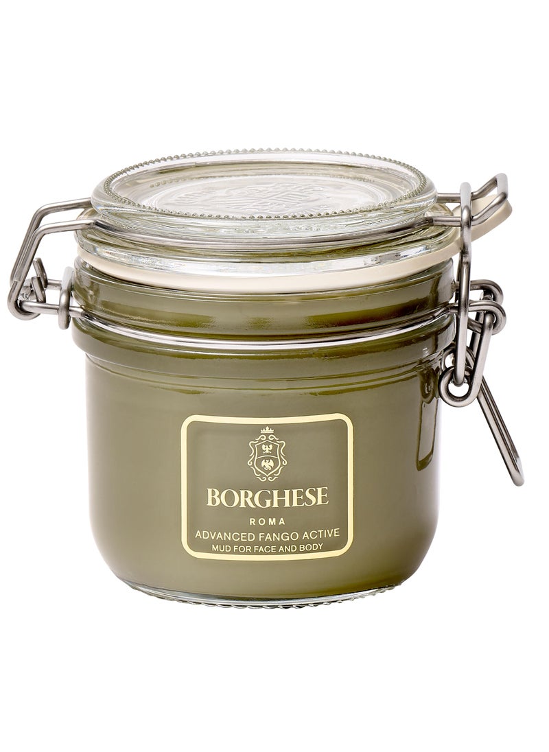 Borghese Borghese Advanced Fango Active Mud Musk - Nourishing & Exfoliating Face Mask with Bentonite Clay & Hyaluronic Acid For Normal, Combination & Oily Skin 