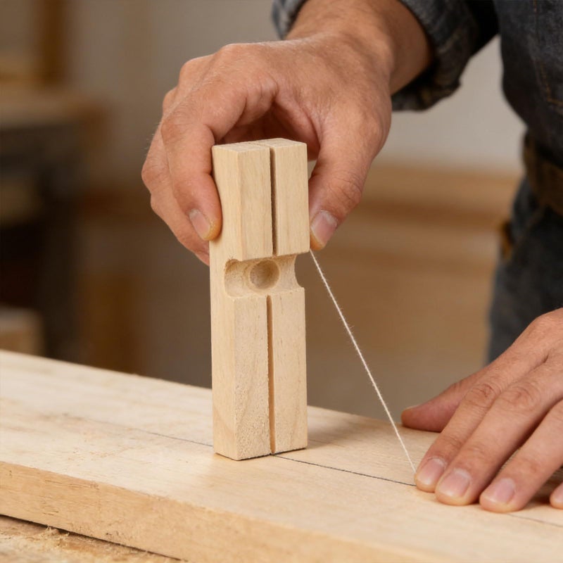 Professional Wooden Edges Trimmer Multipurpose Marking Gauge for Furniture Making and Smooth Chamfering - Image 3