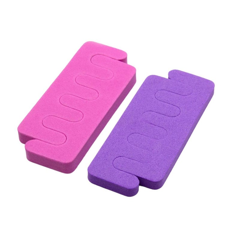 FOLELLO Nail Separators Sponges Pedicure Toe Separator for Women Nail Protector Set 50 X 2 pcs - Image 1