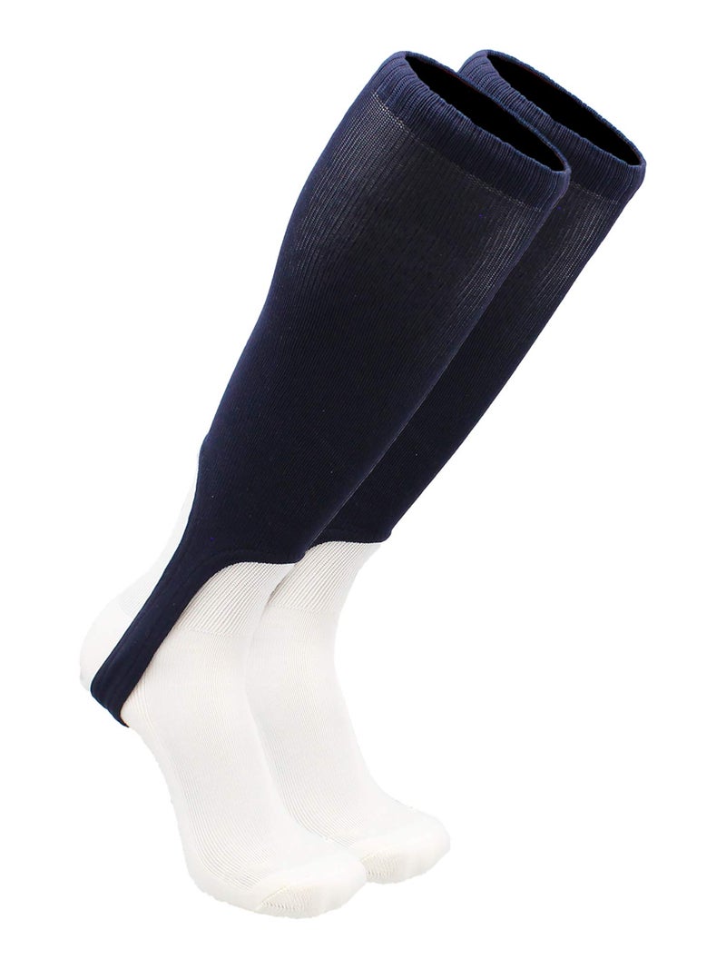 TCK 9 Inch Solid Baseball Stirrups (Navy, Large)