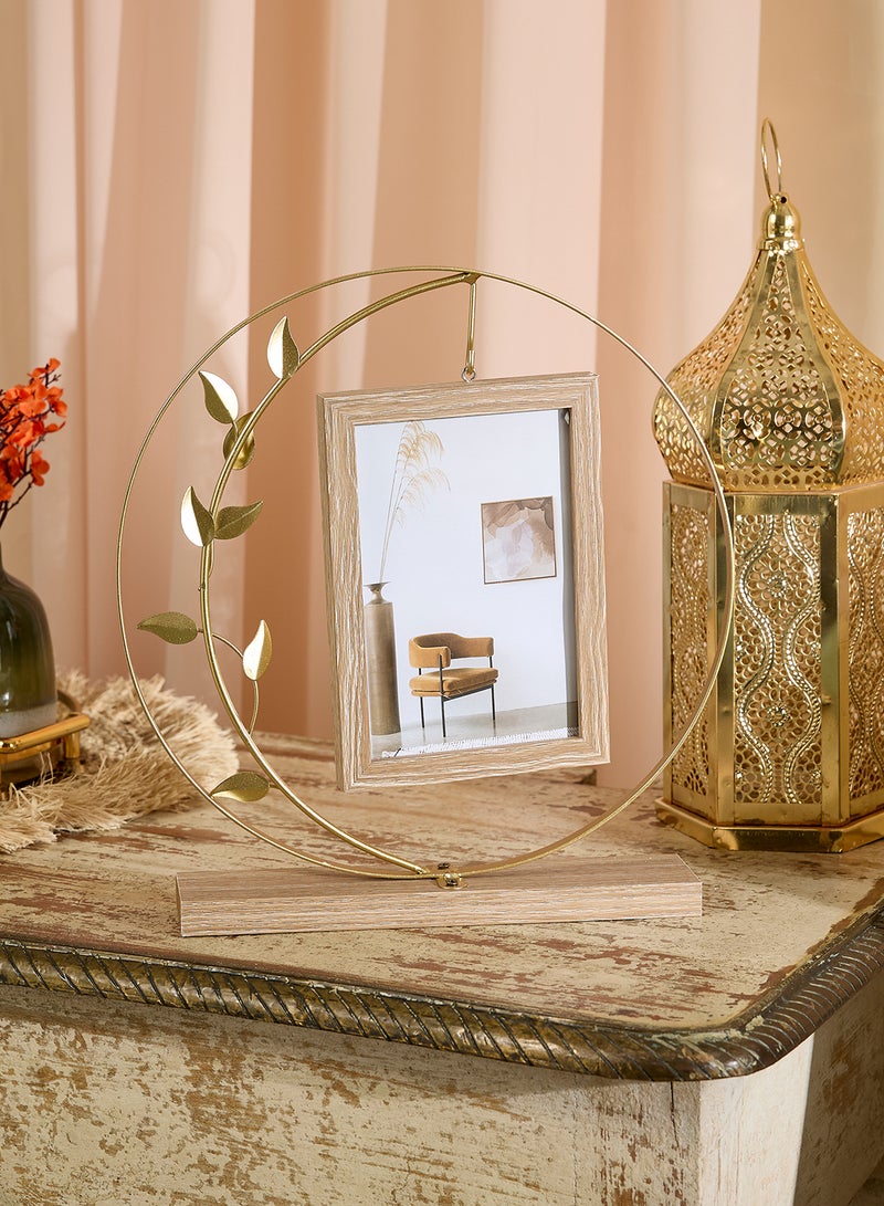 نعمة إطار صور معلق على شكل قمر - Image 1