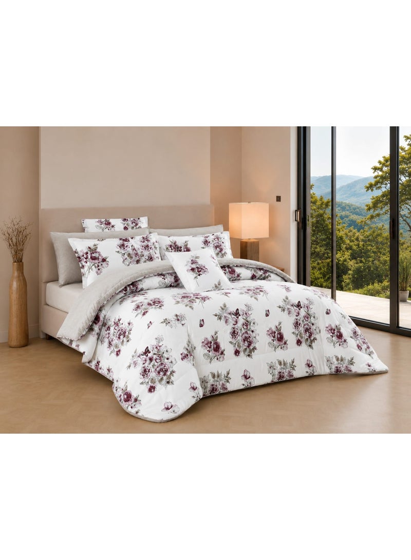 Double Premium 8-Piece Summer Bedspread Set – Ultra Softness and Stylish Design for a Modern Bedroom - Image 1