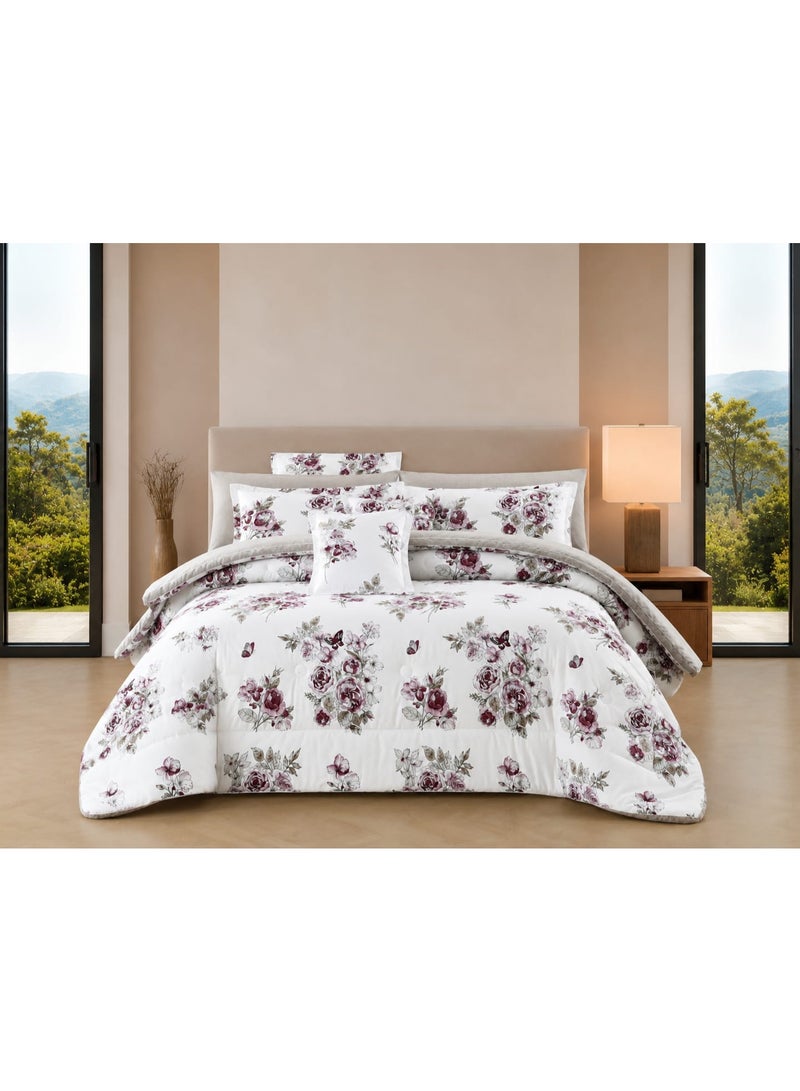 Double Premium 8-Piece Summer Bedspread Set – Ultra Softness and Stylish Design for a Modern Bedroom - Image 2