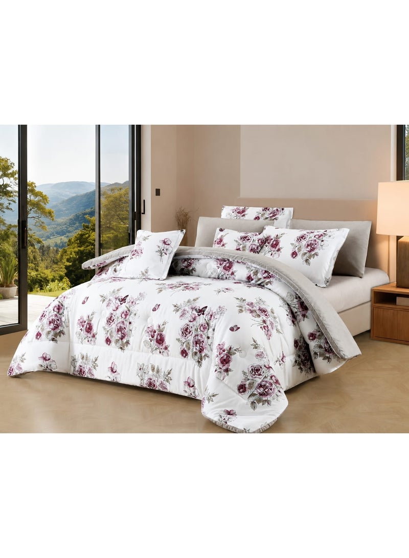 Double Premium 8-Piece Summer Bedspread Set – Ultra Softness and Stylish Design for a Modern Bedroom - Image 3