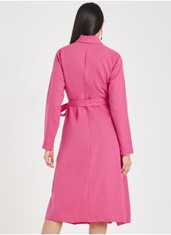 Pleated Hem Wrap Blazer Midi Dress - pzsku/Z9A5E79497E7C06DC0993Z/45/_/1729102902/6cfc0317-caa3-412c-a92b-299dfdb9a583