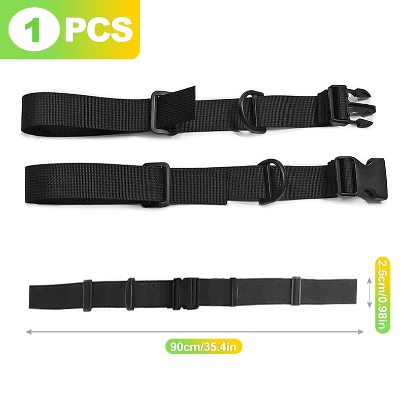 CeroDimo Adjustable Backpack Chest Strap Universal Sternum Strap with Quick Release Buckle Add On Shoulder Strap Clip for Backpacks Hiking Camping Travel Daypack Support - Image 2