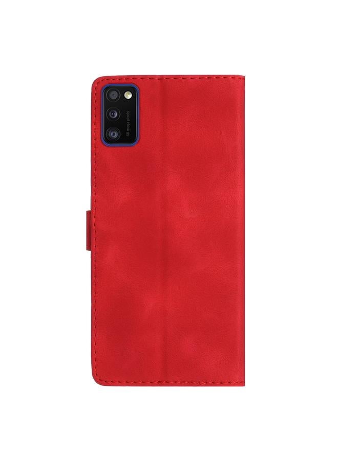 S-TOP Case For Samsung Galaxy A41 Flower Butterfly Embossing Pattern Leather Phone Case - Image 3