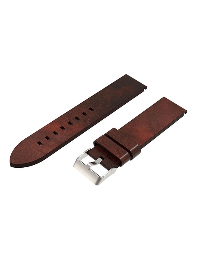 ISank Replacement Smart Watch Band With Tools For Garmin Fenix 5 GPS Brown - Image 2